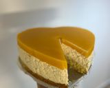Barackos mousse torta kókuszos piskóta alapon recept fázis 6 fotója