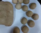 A picture of step 1 of Poori.