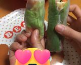 Hình bước làm 5 của món Bún cuốn ăn tại nhà siêu ngon luôn:)))