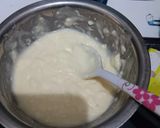 Foto langkah ke 5 dari resep Bolu pisang kukus keju lumer.