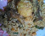Hilsa biryani recipe step 5 photo