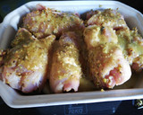 Foto del paso 8 de la receta: Contramuslos de pollo rellenos con adobo de pistacho