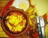 A picture of step 13 of Tex's Hangover Cure Fry-Up 🐷🍅🍳🍟.
