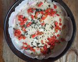 Foto del paso 3 de la receta: Pastel de jamón y queso