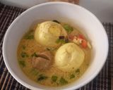 Foto langkah ke 6 dari resep Telur bakso kuah santan.