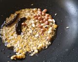 A picture of step 7 of Lemon Rice With Masala curd.