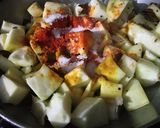 A picture of step 2 of Aam ki khatti meethi Aachar.