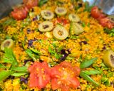 A picture of step 8 of Kisir (Turkish Salad).