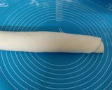 A picture of step 4 of Peanut Butter Stuffed Roll.