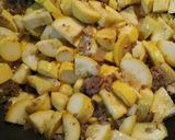 A picture of step 2 of Drunken Yellow Squash.