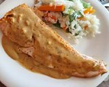 Foto del paso 4 de la receta: Salmón a la crema Cookpad