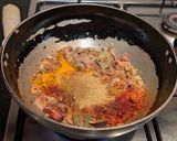 A picture of step 6 of Nutri keema masala.