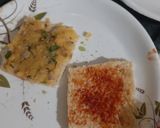 A picture of step 3 of Bread pakoda.