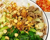 Hình bước làm 3 của món Bún Thịt Bò Xào
