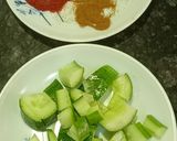 A picture of step 2 of Cucumber Chilli Cooler.