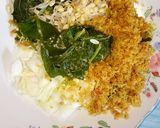 Foto langkah ke 8 dari resep Urap bayam, timun & kecambah.