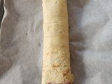 Brazo de calabacín y queso con o sin Thermomix