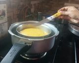 A picture of step 6 of Instant Khaman Dhokla.