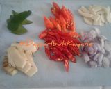 Foto langkah ke 2 dari resep 100 Oseng Bunga Pepaya Teri Jengki Sedap.