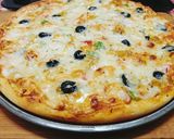 A picture of step 5 of Chicken Tikka Pizza 🍕🍕.