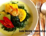 Foto langkah ke 6 dari resep Gulai Bening Daun Katuk.