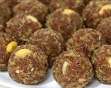 A picture of step 4 of Chamsur dana healthy ladoos.
