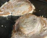 Foto del paso 4 de la receta: Bastones de calabacín en airFryer, con emperador a la plancha
