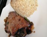 Foto del paso 2 de la receta: Quinoa con salmón & cebollín en salsa unagi
