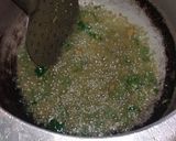 A picture of step 1 of Gobhi Mussalam.