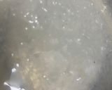 A picture of step 1 of Rose milk with rose jelly.