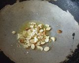 A picture of step 1 of Fried Modak.