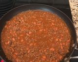 A picture of step 3 of Taco Salad.
