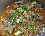 A picture of step 4 of Special Degi mutton.
