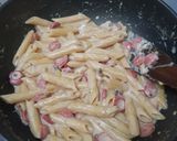 Foto langkah ke 5 dari resep Penne carbonara.