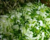 A picture of step 3 of Chicken,Vegetables Samosa 😋.