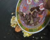 Foto langkah ke 4 dari resep Sayur Oyong Telur Udang.