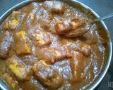 A picture of step 8 of Paneer masaledar (cottage cheese).