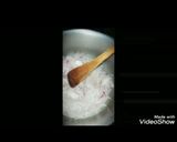 A picture of step 1 of Khara masala qeema.
