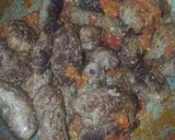 A picture of step 3 of Handi kabab.