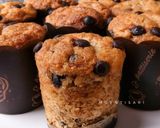Foto langkah ke 5 dari resep Banana muffin eggless / muffin pisang tanpa telur.