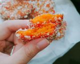 Hình bước làm 7 của món Bánh bí đỏ chay