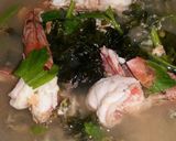 รูปขั้นตอนการทำที่ 4 ของ ซุปไข่เค็มสาหร่าย