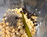 A picture of step 1 of Urad chana dal vada.