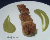 A picture of step 8 of Chicken Dunger Kabab.