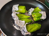Pimientos verdes italianos rellenos