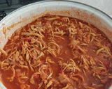Foto del paso 13 de la receta: Tlayudas de tinga de pollo oaxaqueñas