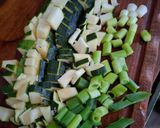 Cukkinis spagetti recept fázis 2 fotója