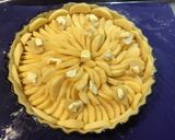 Une image de l'étape 8 de Tarte aux pommes, noix de coco et pamplemousse.