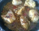 Foto del paso 4 de la receta: Arroz con pollo y guisantes