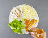 Foto del paso 3 de la receta: Wraps (pollo-carne-cerdo-atún)